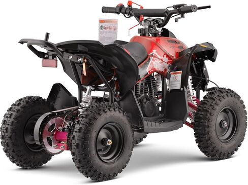 دراجة نارية MotoTec Renegade 40cc 4-Stroke للأطفال تعمل بالغاز باللون الأزرق in Kuwait