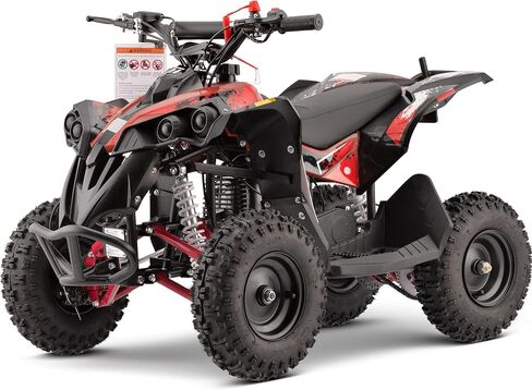 دراجة نارية MotoTec Renegade 40cc 4-Stroke للأطفال تعمل بالغاز باللون الأزرق in Kuwait