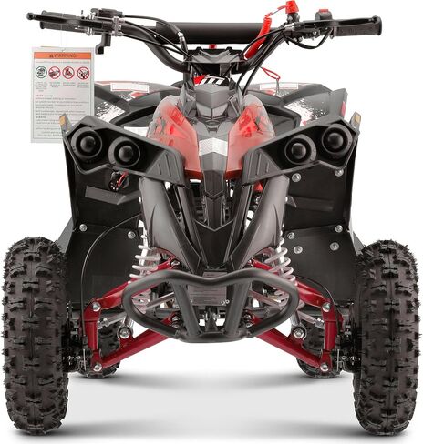 دراجة نارية MotoTec Renegade 40cc 4-Stroke للأطفال تعمل بالغاز باللون الأزرق in Kuwait