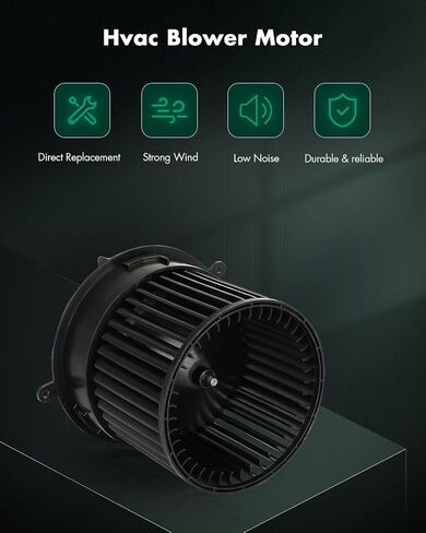 SCITOO HVAC Blower Motor Fit for 2013-2023 for Nissan LEAF,2018-2019 for Nissan Sentra OEM Replace 272263NF0A A/C Heater Blower Motor w/Fan Cage Air Conditioner in Saudi Arabia