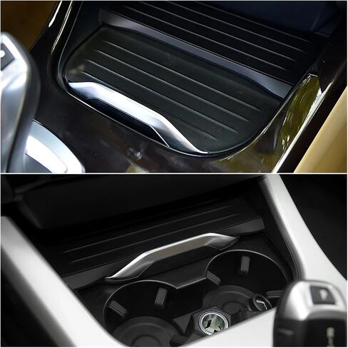 Car Front Count Cup Holder Cover Roller Blind Cover for BMW X3 X4 F25 F26 2011-2018 51169301722 in Saudi Arabia