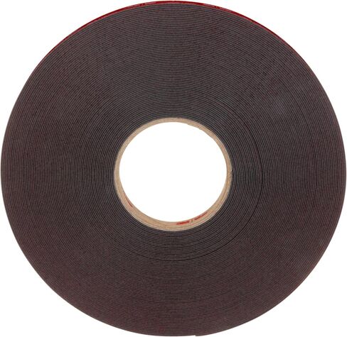 3M VHB Tape 5952 Double-Sided Acrylic Foam Tape - Heavy Duty, Industrial Mounting Tape - 1/2 inch width x 36 yards length, 45 mil thick, 4 rolls/case - Black in Saudi Arabia