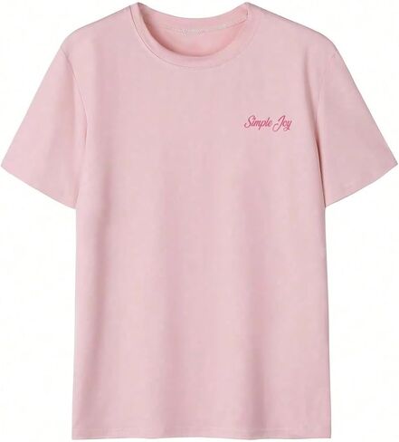 الفتاة الرسم الزهرية TEE TOPS CREWNECC in Saudi Arabia