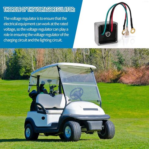 استبدال منظم الجهد بديل لـ E-Z-Go Ezgo Express L4 ، Express L6 ، Express S4 ، Express S6 ، Shuttle 2+2 ، Medalist ، RXV ، ST480 ، St Clay's Car ، 27739-G01 27739G01 ، 435-203 435203 435203 in Kuwait