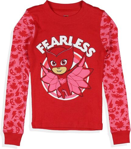 PJ Masks Toddler Girls 'Owlette Fearless 2 قطعة طويلة الأكمام Pajama in Saudi Arabia