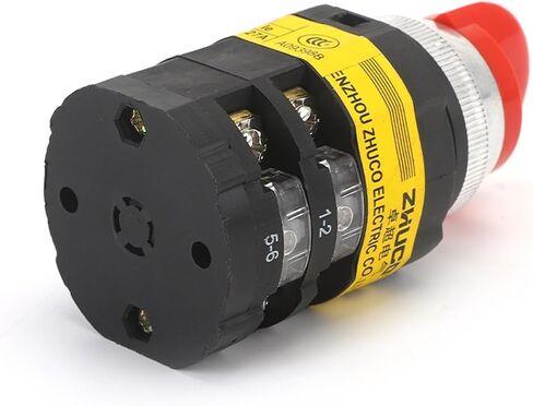 SZW25-30D/2 25A لوحة المقبض الأسود الأحمر الثلاثة الموضع اثنين من مفتاح التلامس الفضي اثنين in Saudi Arabia