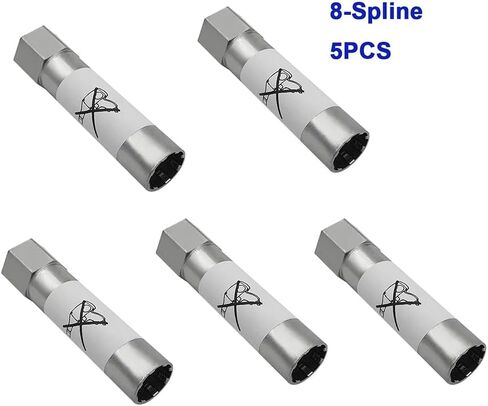 8-Spline Lug Nut Key Lock Tool 65100 for Cars 13/16'' Hex, Wheel Lock Key Replacement for Spline Lug Nuts in Saudi Arabia