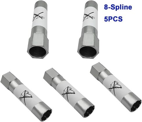 8-Spline Lug Nut Key Lock Tool 65100 for Cars 13/16'' Hex, Wheel Lock Key Replacement for Spline Lug Nuts in Saudi Arabia