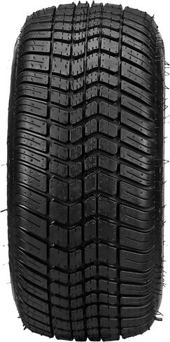 RM CART® Golf Cart Accessories - 10 "Yukon Matte Black Golf Cart Wheels و 205/50-10 Dot Low Profle Golf Cart Carbo - مجموعة من 4 in Kuwait