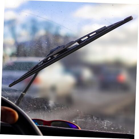 GLEAVI 2pcs Auto Car Rubber Windscreen Wiper Strips 24'' 26'' Easy Replacement Long-lasting in Saudi Arabia