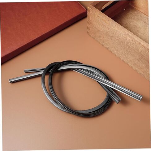 GLEAVI 2pcs Auto Car Rubber Windscreen Wiper Strips 24'' 26'' Easy Replacement Long-lasting in Saudi Arabia