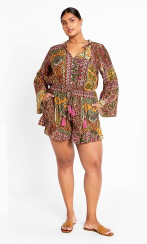 City Chic Erica Playsuit in Kuwait