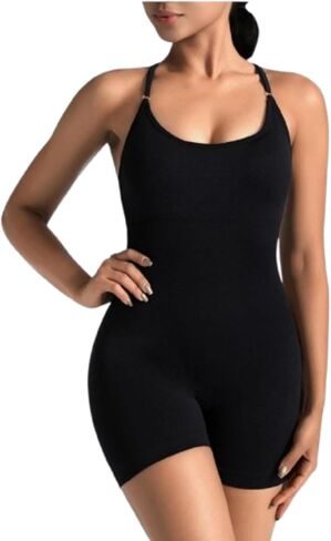 تجريب strappy Romper for Women-Criss-Criss-Cross One Peace Phemsuit و Seamless Control Control Activewear for Gym & Yoga in Saudi Arabia