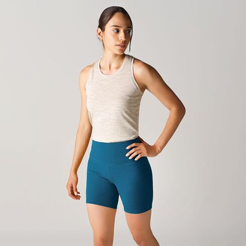 شورت إيبكس للنساء للنساء | شورت Merino Wool Shorts مع دعم عالي الخصر ، وتبريد Tencel ™ ، والجيوب الجانبية in Kuwait