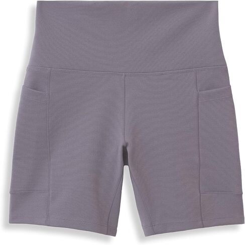 شورت إيبكس للنساء للنساء | شورت Merino Wool Shorts مع دعم عالي الخصر ، وتبريد Tencel ™ ، والجيوب الجانبية in Kuwait