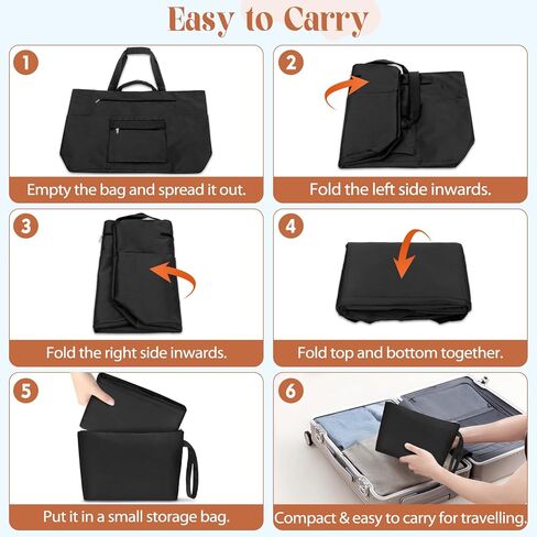 HUANLANG Large Beach Tote Bags for Women Men,Big Beach Bag with Zipper Wet Pocket,Extra Large Tote Bag for Travel Pool in Kuwait