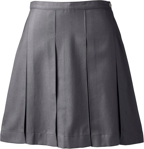 Lands' End School Uniform Women's Solid Box Pleat Skirt Above Knee in Saudi Arabia