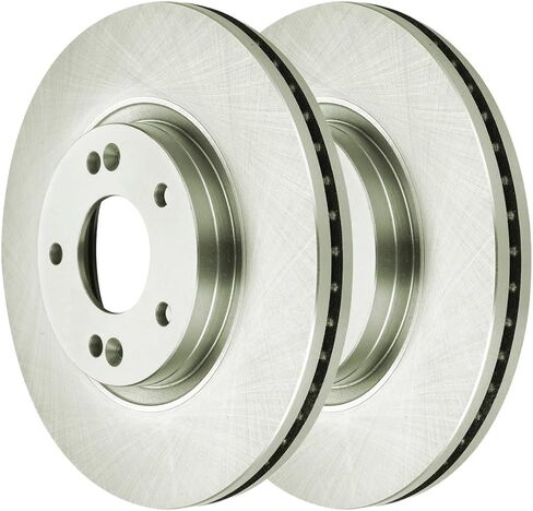 AutoShack Brake Rotors Front Brake Rotor Replacement Kit for 2011-2013 Kia Sorento 2010-2012 Hyundai Santa Fe 2.4L 3.5L V6 AWD FWD R41554PR in Kuwait