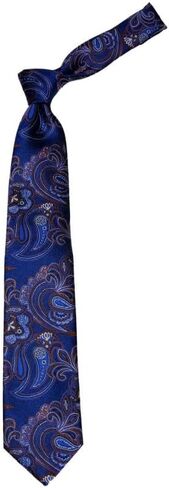 XL-13215 - Men's Big and Tall XL Extra Long Paisley Necktie in Saudi Arabia