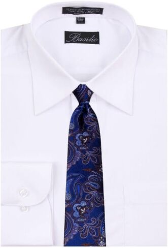 XL-13215 - Men's Big and Tall XL Extra Long Paisley Necktie in Saudi Arabia