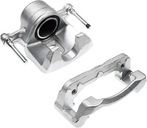 Detroit Axle - Front Right Brake Caliper for 2003-2008 Honda Pilot Passenger Side Brake Caliper with Bracket 2004 2005 2006 2007 Replacement in Saudi Arabia