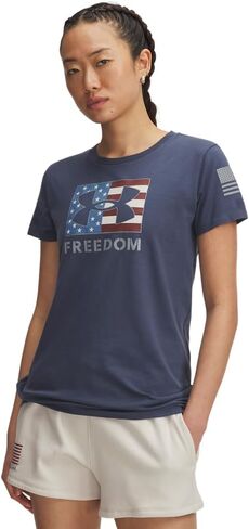 Under Armour Women's Freedom Logo Tee Shirt in Saudi Arabia