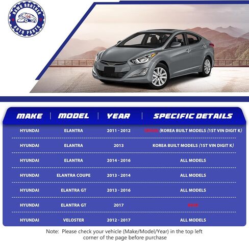 ذراع التحكم ، 10 PCS مجموعة التعليقات الأمامية السفلى مفاصل Sway Bar Bar Rod Bellows بديل 2011-2016 Hyundai Elantra & 2012-2017 Hyundai Veloster in Kuwait