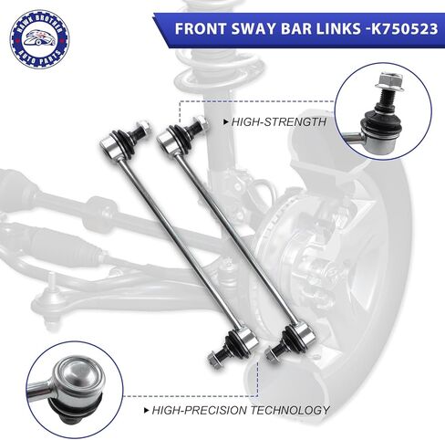 ذراع التحكم ، 10 PCS مجموعة التعليقات الأمامية السفلى مفاصل Sway Bar Bar Rod Bellows بديل 2011-2016 Hyundai Elantra & 2012-2017 Hyundai Veloster in Kuwait