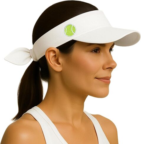 Women´s Visor - Adjustable and Lightweight, Ideal for Golf, Running, Tennis and Beach - UV Sun Protection, Summer Hat in Kuwait