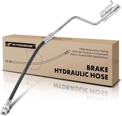 A-Premium Brake Hydraulic Hose Compatible with Select Hyundai Models - Accent 2013 2014 2015 2016 2017 1.6L - Replace# 587371R000 in Saudi Arabia