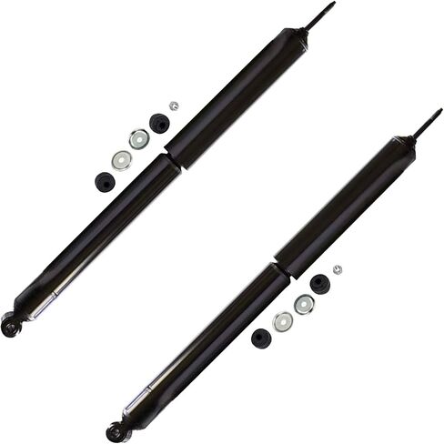 Detroit Axle - 4WD Front 6pc Shock Absorbers Kit for 1997-2003 Ford F-150, 4 Front and Rear Shock Absorbers 2 Sway Bars 1997 1998 1999 2000 2001 2002 2003 Replacement in Saudi Arabia
