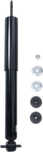 Detroit Axle - Front and Rear Shock Absorbers for 1997-2006 Jeep Wrangler, 4 Complete Shock Absorbers Assembly 1998 1999 2000 2001 2002 2003 2004 2005 Replacement in Saudi Arabia