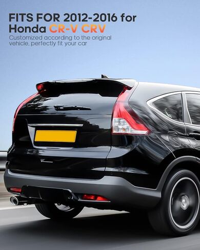 Findauto ABS Window Window Window Winding Wing مع نمط مصنع المصنع للفرامل الثالثة للفترة 2012-2016 لـ Honda CRV CR-V Trunk Lip Spoiler in Saudi Arabia
