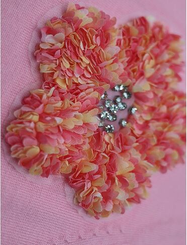 Womens Short Sleeve Flower Sweater Tops Crewneck Pullover Shirt Lightweight Knit Summer Cute Sweaters Blouse in Saudi Arabia