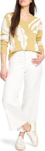 NIC+Zoe Women's Shadow Reef Sweater in Saudi Arabia