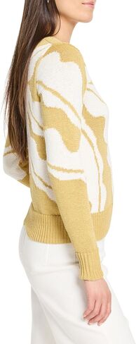 NIC+Zoe Women's Shadow Reef Sweater in Saudi Arabia