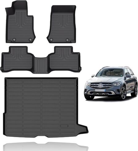 Wayhigh-Floor Mats Cargo Liner Set for 2022 2023 2024 2025 Lexus NX All Weather TPE Car Mats Accessories Lexus NX/NX250/NX350/NX350 F Sport/NX350h/NX450h+/NX450h+ F Sport in Saudi Arabia