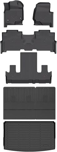 Wayhigh-Floor Mats Cargo Liner Set for 2022 2023 2024 2025 Lexus NX All Weather TPE Car Mats Accessories Lexus NX/NX250/NX350/NX350 F Sport/NX350h/NX450h+/NX450h+ F Sport in Saudi Arabia