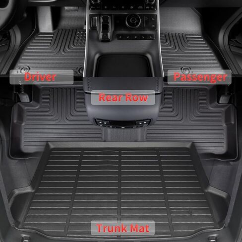 Wayhigh-Floor Mats Cargo Liner Set for 2022 2023 2024 2025 Lexus NX All Weather TPE Car Mats Accessories Lexus NX/NX250/NX350/NX350 F Sport/NX350h/NX450h+/NX450h+ F Sport in Saudi Arabia