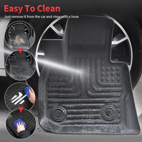 Wayhigh-Floor Mats Cargo Liner Set for 2022 2023 2024 2025 Lexus NX All Weather TPE Car Mats Accessories Lexus NX/NX250/NX350/NX350 F Sport/NX350h/NX450h+/NX450h+ F Sport in Saudi Arabia