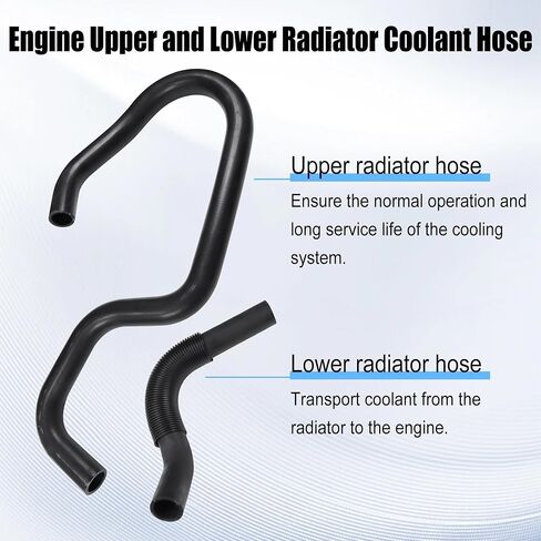 22827731 Upper & 22827735 Lower Radiator Coolant Hose Kit for 2007-2014 Cadillac Escalade for GMC Sierra Yukon for Chevy Avalanche Tahoe Silverado Suburban 1500 2500 3500 15274730 15824540 in Saudi Arabia