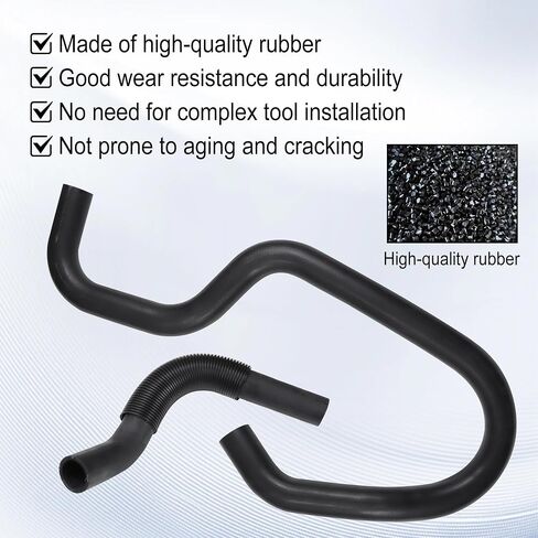 22827731 Upper & 22827735 Lower Radiator Coolant Hose Kit for 2007-2014 Cadillac Escalade for GMC Sierra Yukon for Chevy Avalanche Tahoe Silverado Suburban 1500 2500 3500 15274730 15824540 in Saudi Arabia