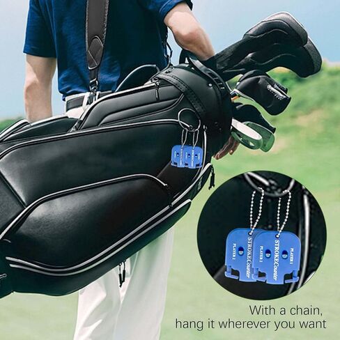 Mini Score Counter Golf Stroke Shot Putt Tally Keeper Number with Key Chain (Pack of 2) in Saudi Arabia