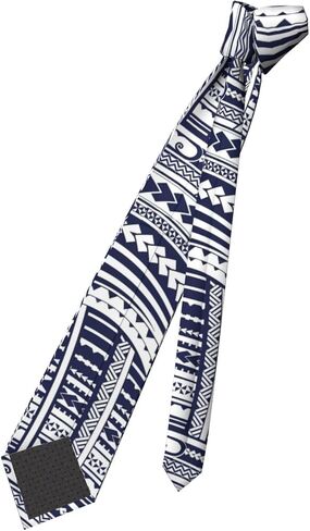 Blue Mini Flower Swirl Print Men'S Necktie Printed Skinny Tie Neck Tie Business Wedding Formal Fashion Causal Necktie in Kuwait