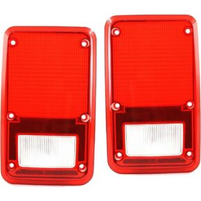 2pcs Tail Light Left Right Side Plastic Red Taillight Lens Taillamp Brakelight for Plymouth,for Dodge 4057973 CH2809102 in Saudi Arabia
