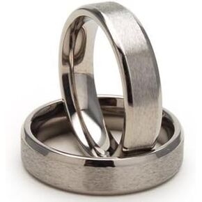 5mm Comfort Fit, Titanium Rings, Men's Rings, Titanium Wedding Rings in Saudi Arabia