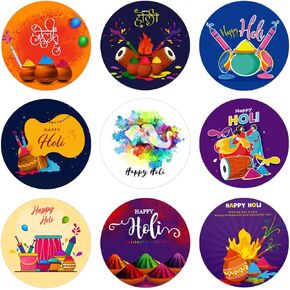 Day of The Dead Round Stickers Party Supplies Dia De Los Muertos Circle Stickers Party Decoration Day of The Dead Sugar Skull Party Favors Party Gifts Prize Goodie Bag Favors 1.5", 180 Counts in Kuwait