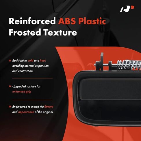 A-Premium - مقبض الباب الخارجي لجانب الراكب الأيمن الأمامي مع فتحة مفتاح - متوافق مع Toyota Tacoma 1995 1996 1997 1998 1999 2000 2001 2002 2003 2004 in Saudi Arabia