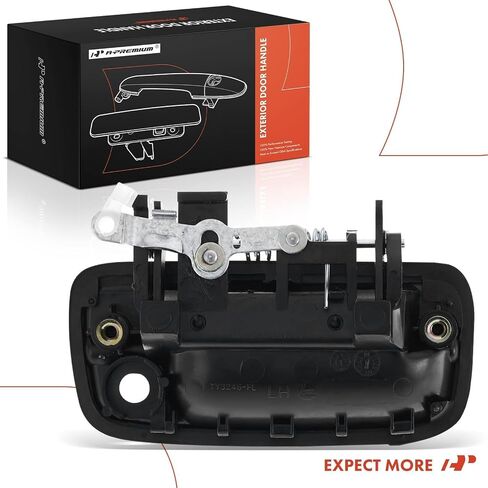A-Premium - مقبض الباب الخارجي لجانب الراكب الأيمن الأمامي مع فتحة مفتاح - متوافق مع Toyota Tacoma 1995 1996 1997 1998 1999 2000 2001 2002 2003 2004 in Saudi Arabia
