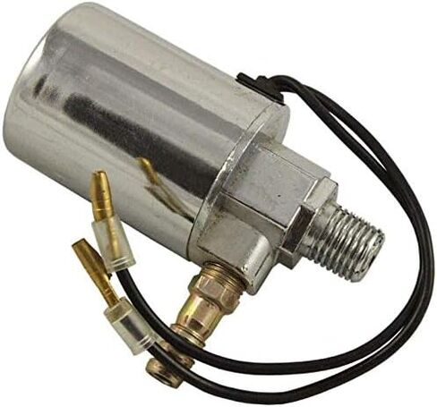 جديد 12V 24V قطار الشاحنة هواء القرن صمام الملف اللولبي الكهربائي الثقيلة 1/4 "الكروم in Saudi Arabia